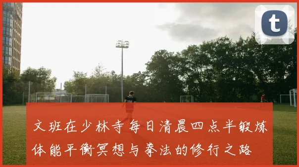 文班在少林寺每日清晨四点半锻炼体能平衡冥想与拳法的修行之路
